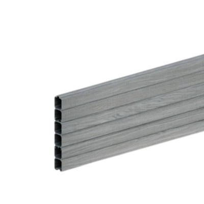 1.83m Composite Gravel Board 300mm Width - Light Grey