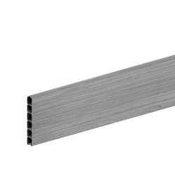 2.40m Composite Gravel Board 300mm Width - Light Grey